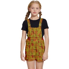 Abstract 005 Kids  Short Overalls by nate14shop