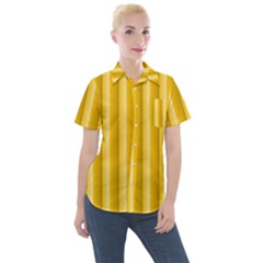 Autumn Women s Short Sleeve Pocket Shirt