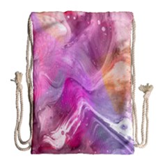 Background-color Drawstring Bag (large)