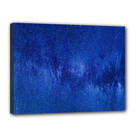 Milky Way Stars Night Sky Canvas 16  X 12  (stretched) by artworkshop