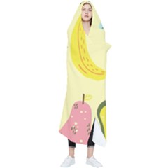 Graphic-fruit Wearable Blanket by nate14shop