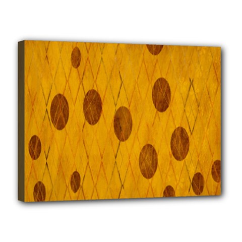 Mustard Canvas 16  X 12  (stretched) by nate14shop