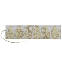 Star-of-david-001 Roll Up Canvas Pencil Holder (l) by nate14shop