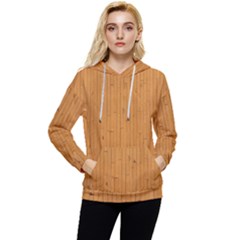 Hardwood Vertical Women s Lightweight Drawstring Hoodie by artworkshop