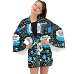 The Fault In Our Stars Collage Long Sleeve Kimono