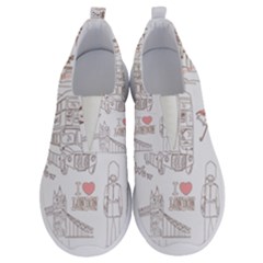 I Love London Drawing No Lace Lightweight Shoes by Jancukart