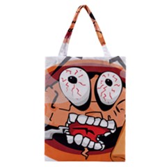 Brain Cartoon Animation Classic Tote Bag by Jancukart