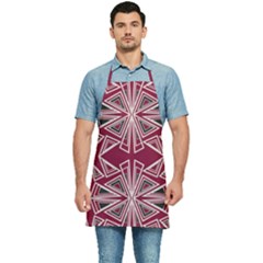 Abstract Pattern Geometric Backgrounds  Kitchen Apron by Eskimos