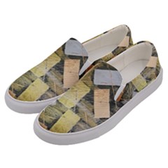 All That Glitters Is Gold  Men s Canvas Slip Ons by Hayleyboop