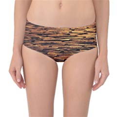 Cobblestones Mid-waist Bikini Bottoms by artworkshop