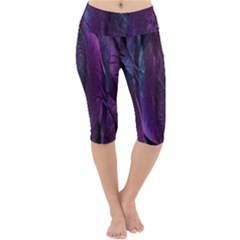 Feather Lightweight Velour Cropped Yoga Leggings