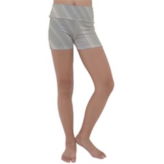 Sand Waves Kids  Lightweight Velour Yoga Shorts by artworkshop