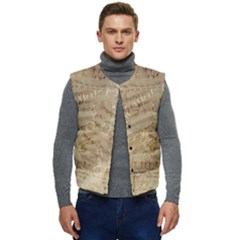 Background-a 010 Men s Short Button Up Puffer Vest	