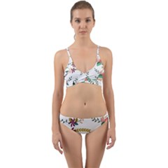 Background-a 011 Wrap Around Bikini Set by nate14shop