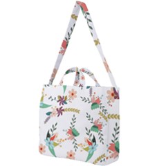 Background-a 011 Square Shoulder Tote Bag