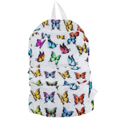 Big Collection Off Colorful Butterfiles Foldable Lightweight Backpack by nate14shop