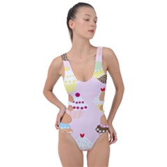 Cupcakes Side Cut Out Swimsuit by nate14shop