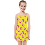 Pink Gift Boxes Yellow Kids  Summer Sun Dress