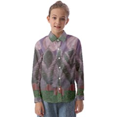 Purple Haze  Kids  Long Sleeve Shirt by Hayleyboop