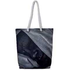 Monster Man Sleeping Full Print Rope Handle Tote (small) by dflcprintsclothing