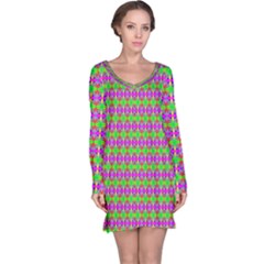 Alien Suit Long Sleeve Nightdress by Thespacecampers