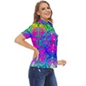 Liquid Rainbows Women s Short Sleeve Double Pocket Shirt View2