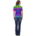 Liquid Rainbows Women s Short Sleeve Double Pocket Shirt View4