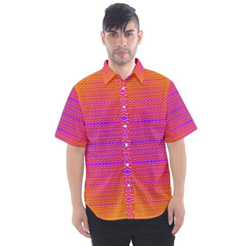 Sunrise Destiny Men s Short Sleeve Shirt by Thespacecampers