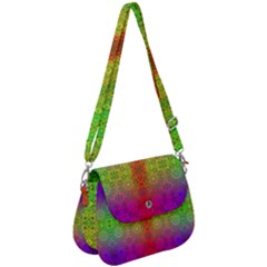 Mirrored Energy Saddle Handbag by Thespacecampers