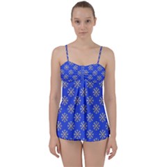 Background-b 002 Babydoll Tankini Set by nate14shop