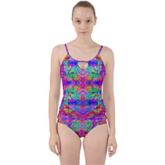 Deep Space 444 Cut Out Top Tankini Set by Thespacecampers