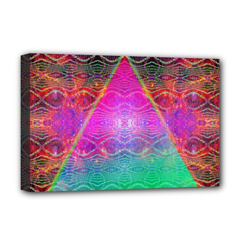 Trinfinity Deluxe Canvas 18  X 12  (stretched) by Thespacecampers