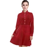 Fabric-b 002 Long Sleeve Chiffon Shirt Dress