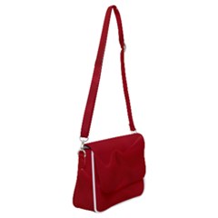 Fabric-b 002 Shoulder Bag With Back Zipper