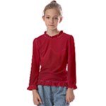 Fabric-b 002 Kids  Frill Detail Tee