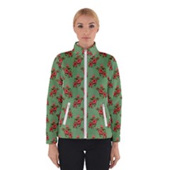 Flowers-b 002 Women s Bomber Jacket by nate14shop