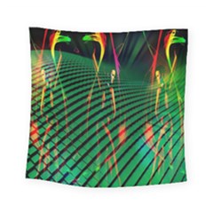 Hd-wallpaper-b 005 Square Tapestry (small) by nate14shop