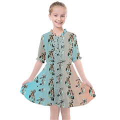 My Tomahawks Cbdoilprincess Kids  All Frills Chiffon Dress by CBDOilPrincess1