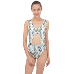 Christmas Tree Center Cut Out Swimsuit by nate14shop