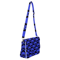 Pattern-b 003 Shoulder Bag With Back Zipper