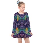 Phronesis-awareness-philosophy Kids  Long Sleeve Dress