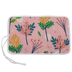 Seamless-floral-pattern 001 Pen Storage Case (s) by nate14shop