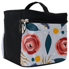 Seamless-floral-pattern Make Up Travel Bag (big) by nate14shop