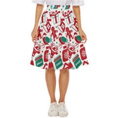 Chrismas Pattern Classic Short Skirt by nate14shop