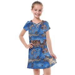 Background Wood Texture Kids  Cross Web Dress by nate14shop