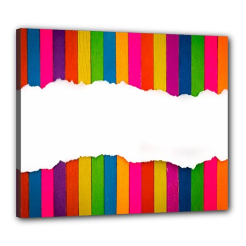 Art-and-craft Canvas 24  X 20  (stretched) by nate14shop