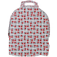Spanish Love Phrase Motif Pattern Mini Full Print Backpack by dflcprintsclothing