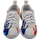 Handprint,wood Kids Athletic Shoes View1