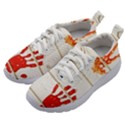 Handprint,wood Kids Athletic Shoes View2