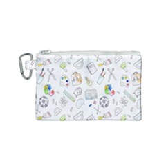 Hd-wallpaper-d4 Canvas Cosmetic Bag (small)